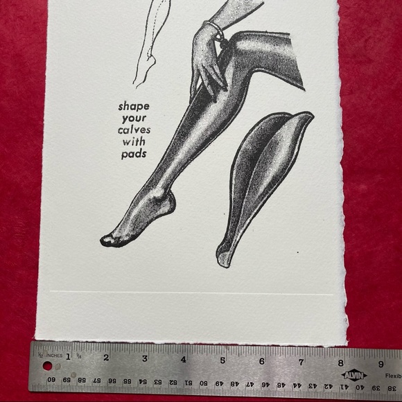 Photolithography Calve Print - Picture 4 of 6